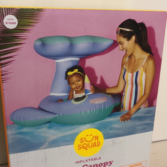 Baby Sun Canopy Inflatable Baby Boat - Picture 3 of 4